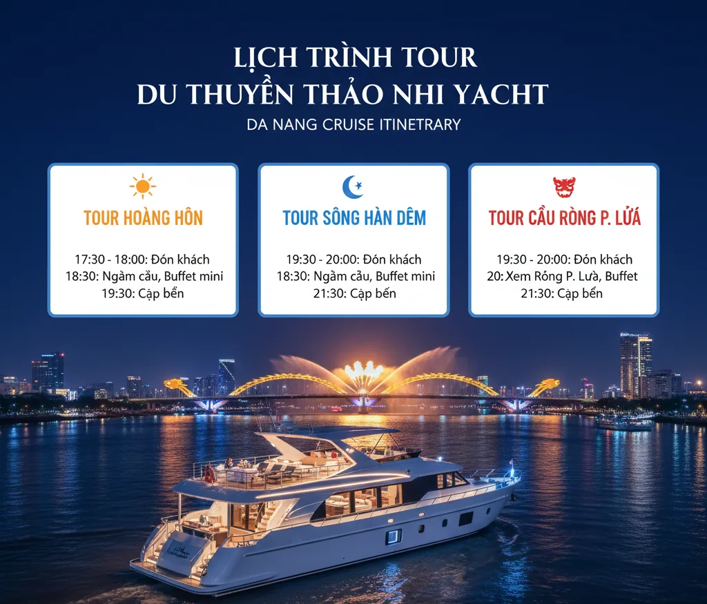 Lịch Trình Chi Tiết Thảo Nhi Yatch